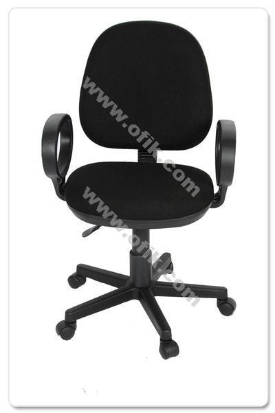 Sillas para oficina regia 4053te-01 secretarial 1011 negro